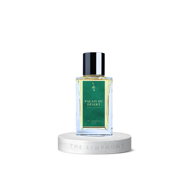 Flacon Palais du Désert - extrait de parfum niche français boisé musqué The Symphony Paris