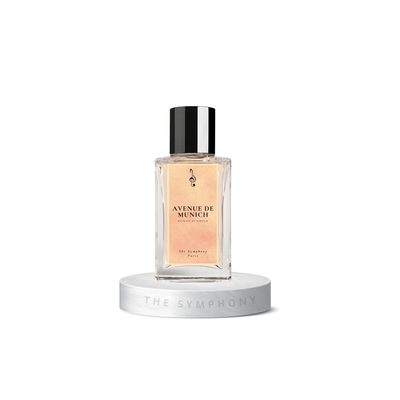 Flacon Avenue de Munich - extrait de parfum niche français boisé musqué The Symphony Paris