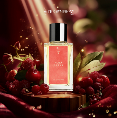 Flacon Rosa Parks - extrait de parfum niche français oriental ambré The Symphony Paris