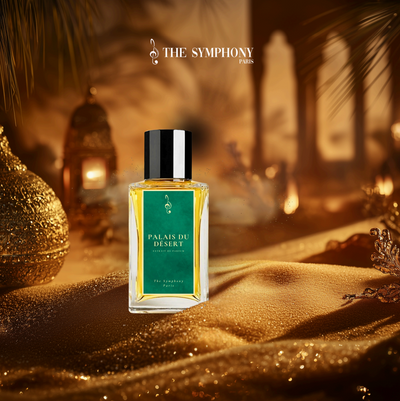 Flacon Palais du Désert - extrait de parfum niche français boisé musqué The Symphony Paris