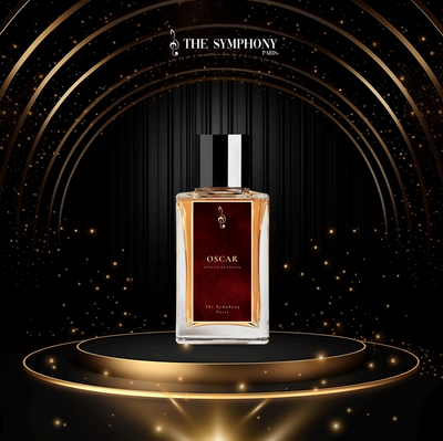 Flacon Oscar - extrait de parfum niche français oriental ambré The Symphony Paris
