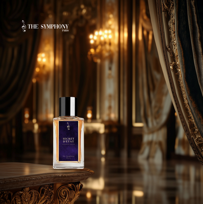 Flacon Secret d'État - extrait de parfum niche français floral The Symphony Paris