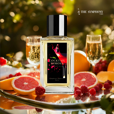 Flacon Cocktail Mimosa - extrait de parfum niche français floral The Symphony Paris